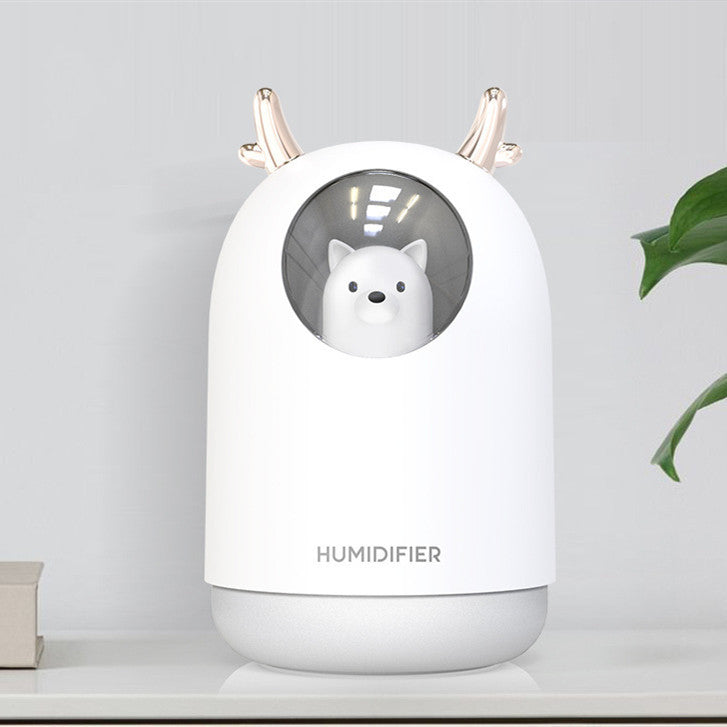 Humidificateur Mini Ours - Douceur et Efficacité pour Votre Intérieur