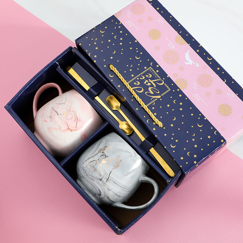 Coffret de Tasses en Céramique Élégantes – Dégustez en Duo !