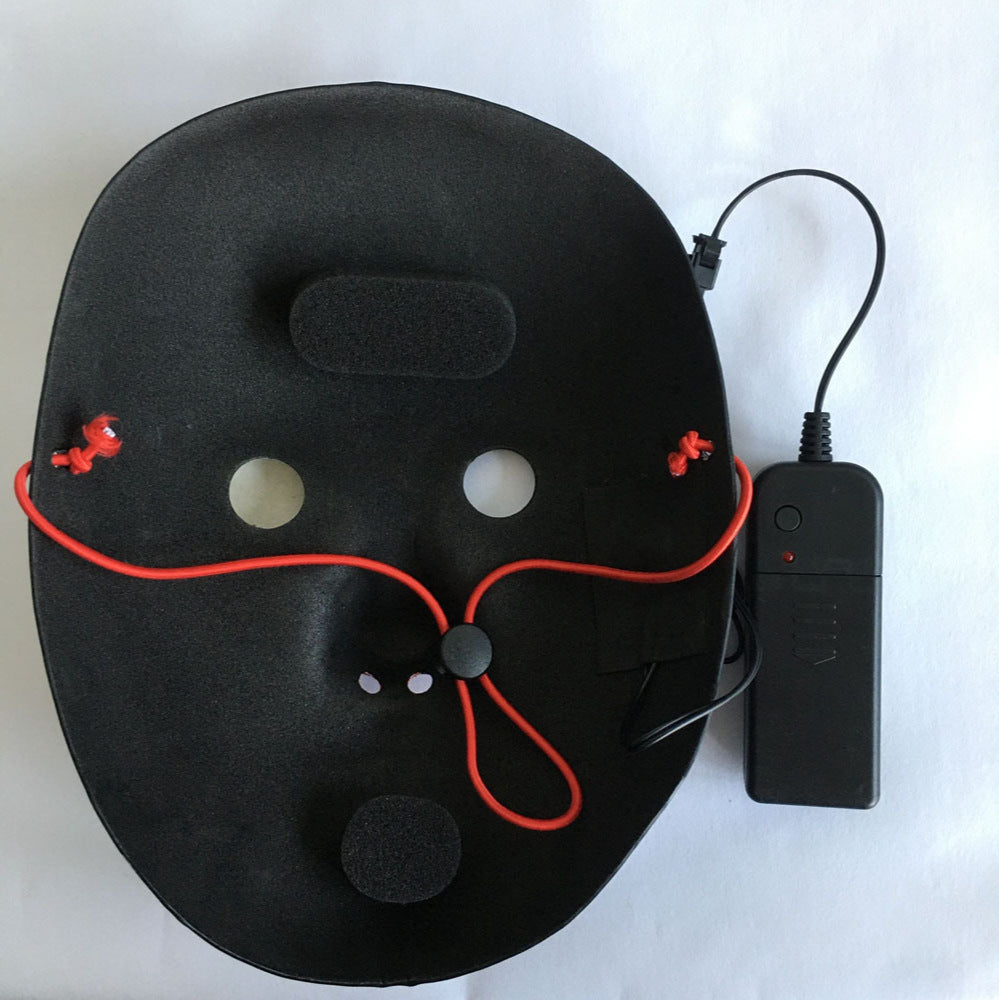 Masque Cosplay LED Effrayant pour Halloween