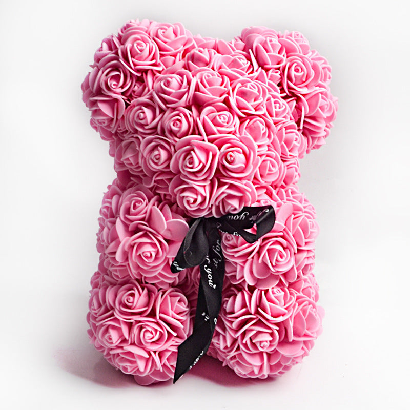 Rose Teddy Bear Éternel