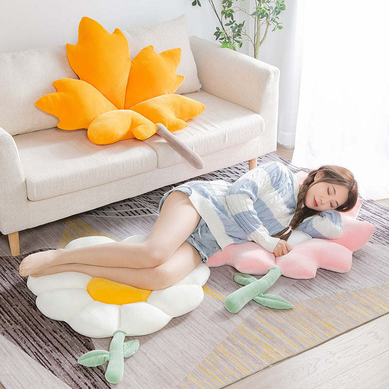 Coussin en Forme de Feuille – Éléments Automnaux de Confort pour Votre Intérieur