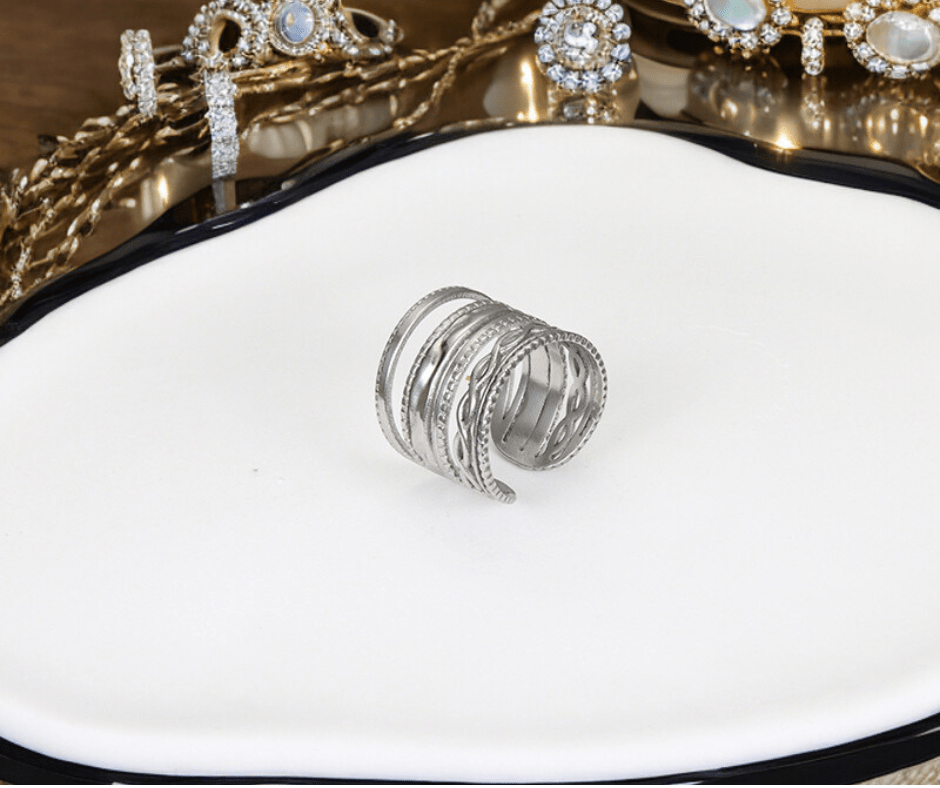 Bague Minimaliste Dorée - Élégance et Moderne - KadooKadooAnneaux ArgentéCJLX210961503CXMykadoo.shopBague