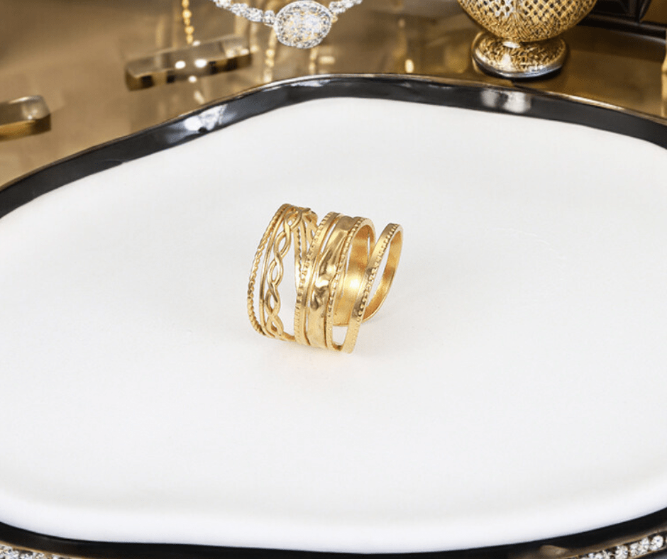 Bague Minimaliste Dorée - Élégance et Moderne - KadooKadooAnneaux DoréeCJLX210961504DWMykadoo.shopBague