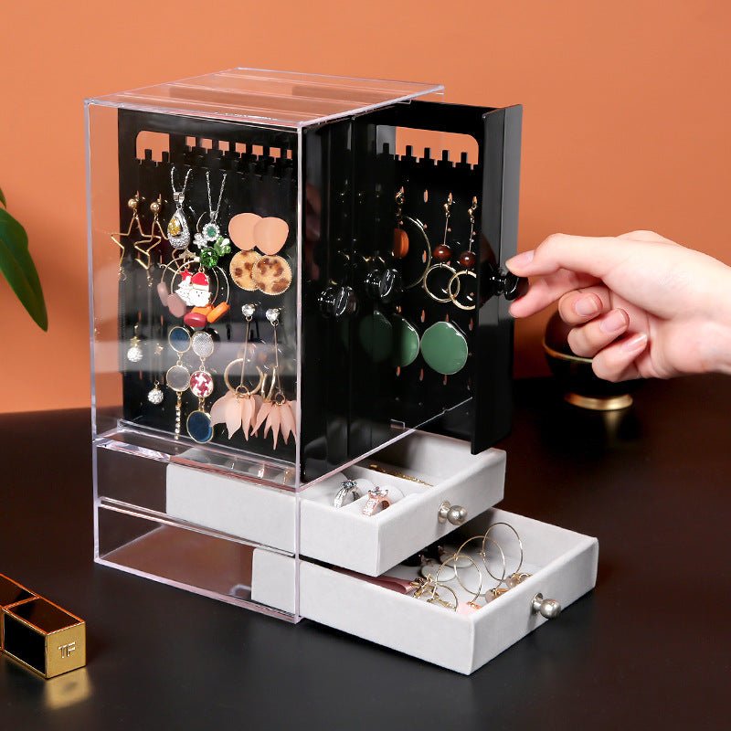 Boîte de Rangement à Bijoux en Acrylique - Un Écrin Élégant et Pratique pour Vos Bijoux Précieux - KadooKadooNoirCJJJJTJT07023 - BlackMykadoo.shopBoite à Bijoux