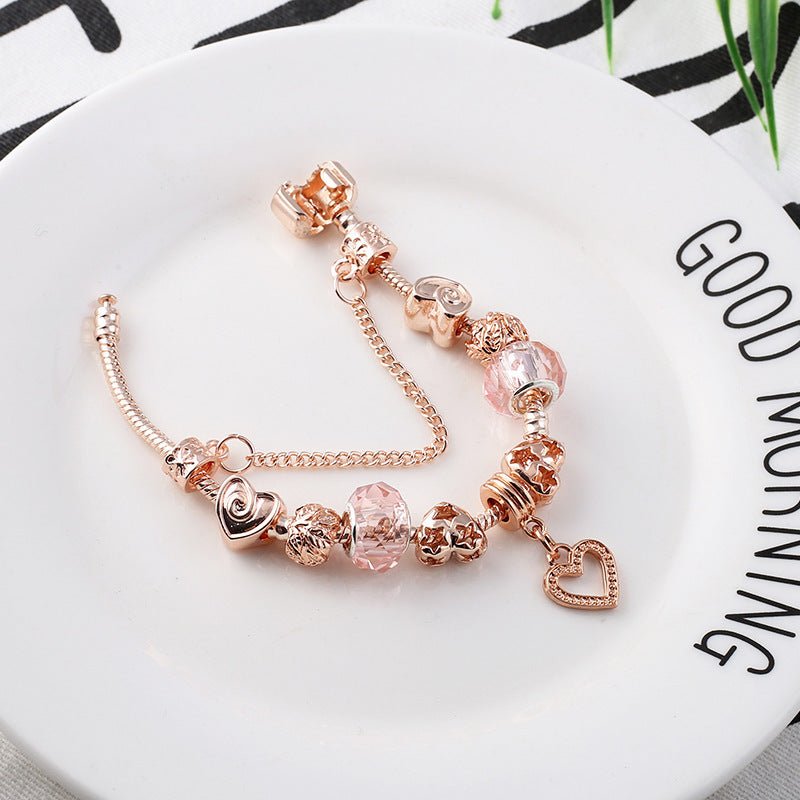 Bracelet en Or Rose Géométrique - Élégance pour Femmes - KadooKadooPapillon Or roseCJSL129974111KPMykadoo.shopBracelet