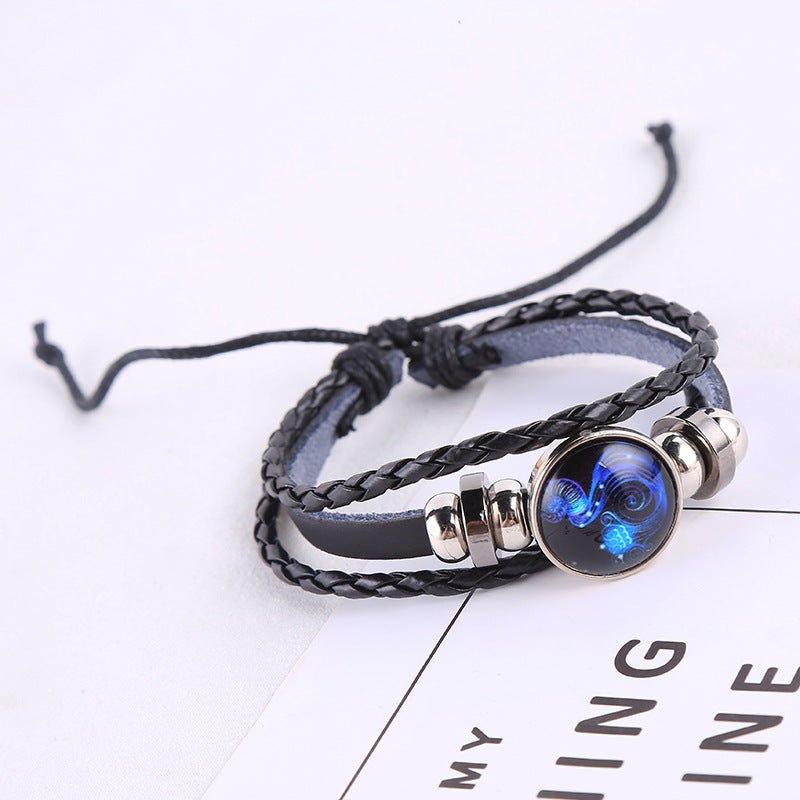Bracelet Lumineux Zodiaque Mystique - KadooKadooVerseauCJZBLXSL06839 - AquariusMykadoo.shopBracelet