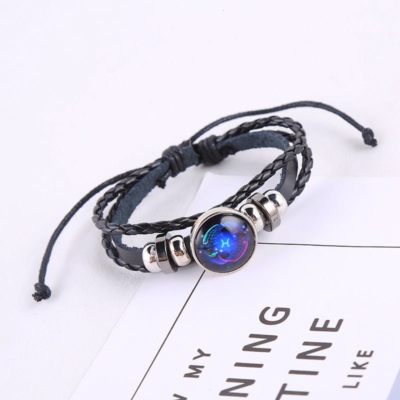 Bracelet Lumineux Zodiaque Mystique - KadooKadooPoissonsCJZBLXSL06839 - PiscesMykadoo.shopBracelet