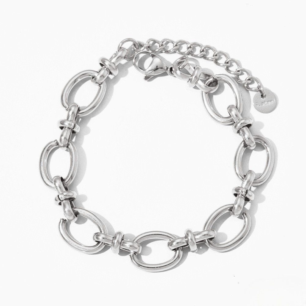 Bracelets en Acier Inoxydable - Élégance en Mailles Variées - KadooKadooChaîne ArgentéCJSL207143706FUMykadoo.shopBracelet