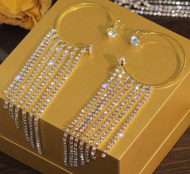 Cascade de Lumière Éternelle : L'Élégance Réinventée - KadooKadooDoréCJLX137913912LOMykadoo.shopBoucles d'oreilles