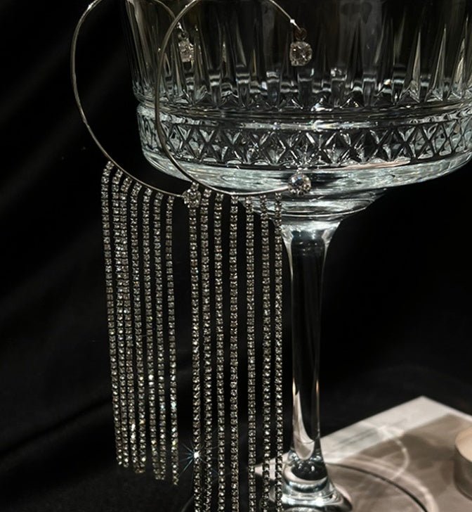 Cascade de Lumière Éternelle : L'Élégance Réinventée - KadooKadooArgentéCJLX137913911KPMykadoo.shopBoucles d'oreilles