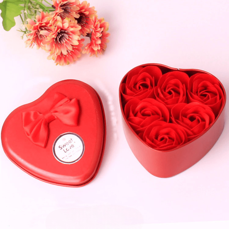 Coffret Cœur de Fleurs Éternelles – Le Cadeau Élégant pour un Amour Inoubliable - KadooKadooRougeCJZS137135501AZMykadoo.shopCoffret De Cadeau