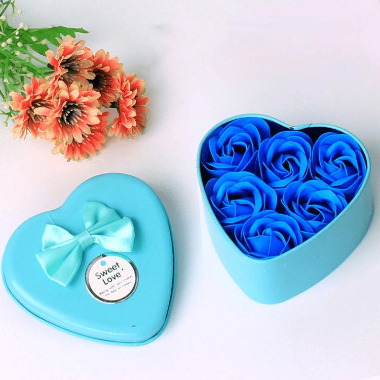 Coffret Cœur de Fleurs Éternelles – Le Cadeau Élégant pour un Amour Inoubliable - KadooKadooBleuCJZS137135503CXMykadoo.shopCoffret De Cadeau