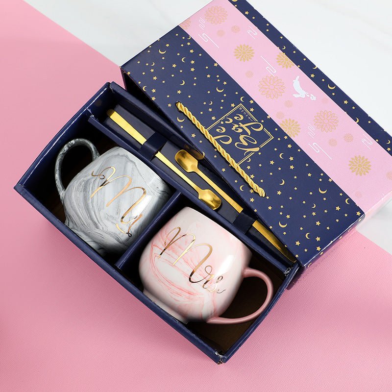 Coffret de Tasses en Céramique Élégantes – Dégustez en Duo ! - KadooKadooMrs & MrCJJJJTJT36034 - MrsmrMykadoo.shopTasse