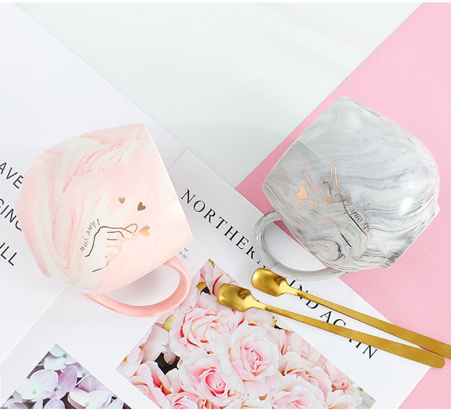 Coffret de Tasses en Céramique Élégantes – Dégustez en Duo ! - KadooKadooLoveCJJJJTJT36034 - LoveMykadoo.shopTasse