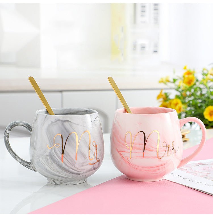 Coffret de Tasses en Céramique Élégantes – Dégustez en Duo ! - KadooKadooLoveCJJJJTJT36034 - LoveMykadoo.shopTasse