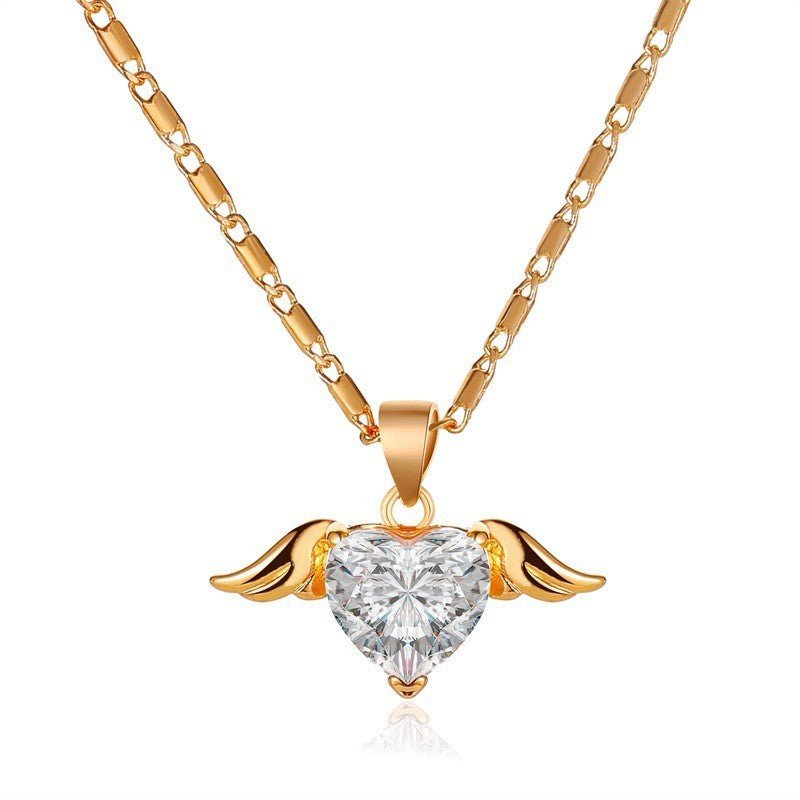 Collier Ailes de Cœur pour Femmes - KadooKadooOrCJLX190136001AZMykadoo.shopcollier