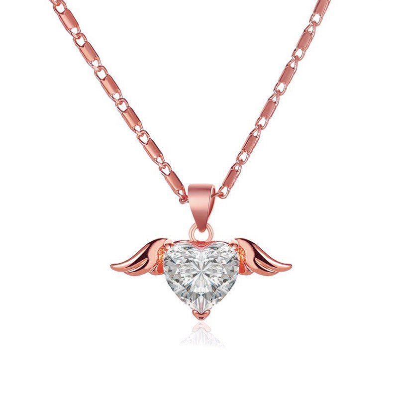 Collier Ailes de Cœur pour Femmes - KadooKadooRoseCJLX190136003CXMykadoo.shopcollier