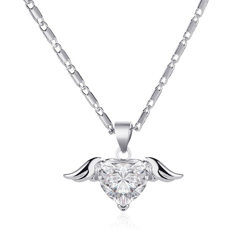 Collier Ailes de Cœur pour Femmes - KadooKadooArgentCJLX190136002BYMykadoo.shopcollier