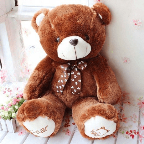 Douceur d'Amour - Ours en Peluche Géant Ultra - Doux pour des Moments Réconfortants - KadooKadooOurs Marron Doux et RéconfortantCJMR108722913MNMykadoo.shopOurs en Peluche