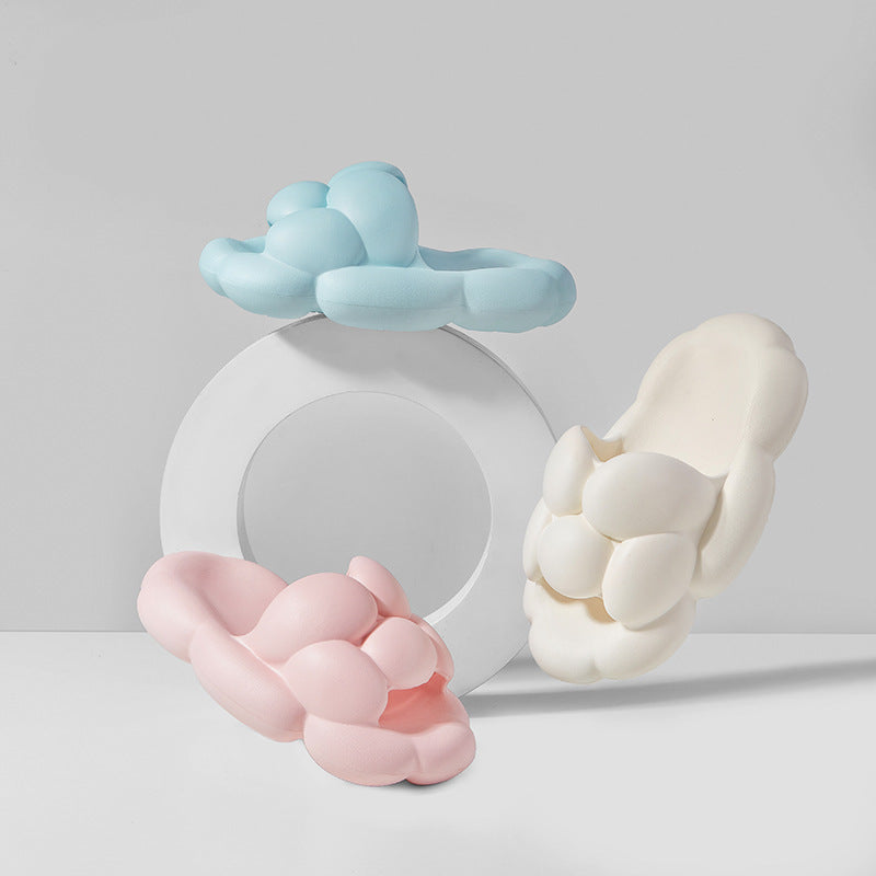 Pantoufles Nuage Douces et Mignonnes – Tongs Unisexes Confortables pour Intérieur et Extérieur