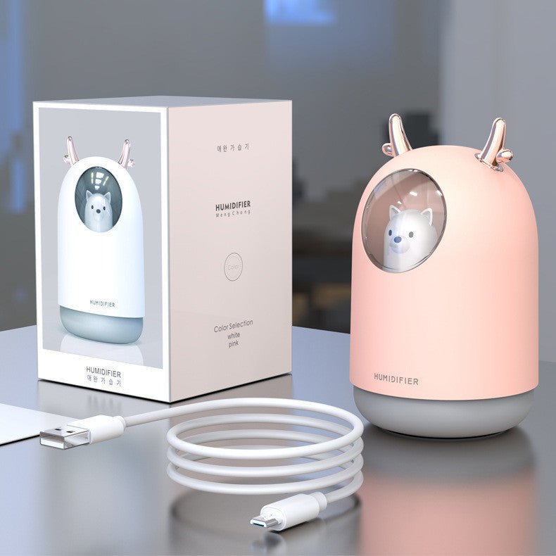 Humidificateur Mini Ours - Douceur et Efficacité pour Votre Intérieur - KadooKadooRoseCJJJJTJT20159 - PinkMykadoo.shopHumidificateur