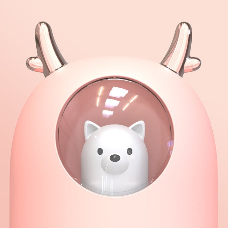 Humidificateur Mini Ours - Douceur et Efficacité pour Votre Intérieur - KadooKadooRose et BlancCJJJJTJT20159 - SetMykadoo.shopHumidificateur