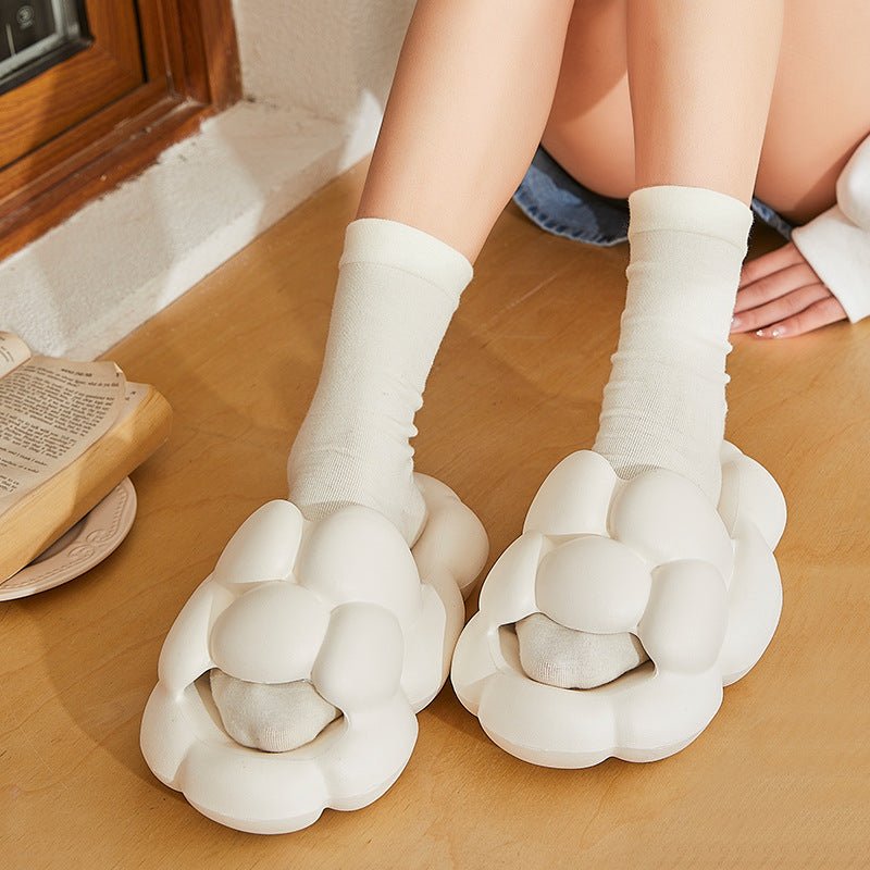 Pantoufles Nuage Douces et Mignonnes – Tongs Unisexes Confortables pour Intérieur et Extérieur - KadooKadooBlancCJNS1715081 - Offwhite - 36to37Mykadoo.shopPantoufles