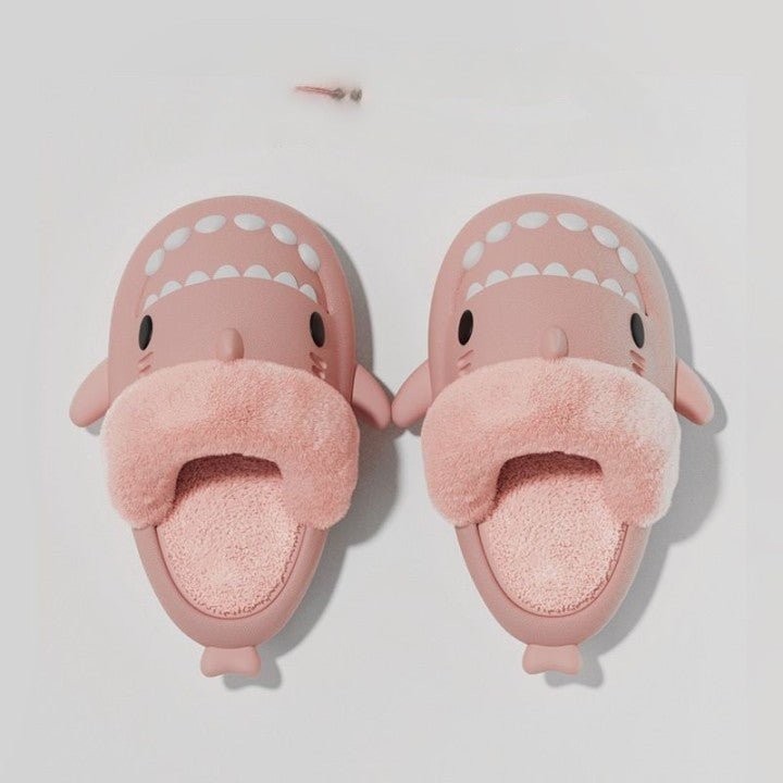Pantoufles Requin Hiver Amovibles et Chaudes – Chaussons Unisexes Confortables pour la Maison - KadooKadooRoseCJNS1569674 - Pink - 36to37Mykadoo.shopPantoufles