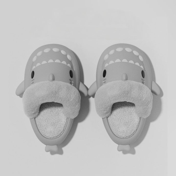 Pantoufles Requin Hiver Amovibles et Chaudes – Chaussons Unisexes Confortables pour la Maison - KadooKadooGrisCJNS1569674 - Grey - 36to37Mykadoo.shopPantoufles