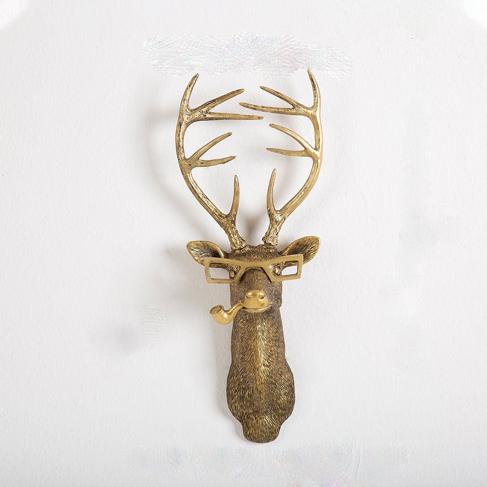 Pendentif Animalier Luxe en Bronze Antique pour Décoration Murale - KadooKadooCerfCJJT150915004DWMykadoo.shopPendentif