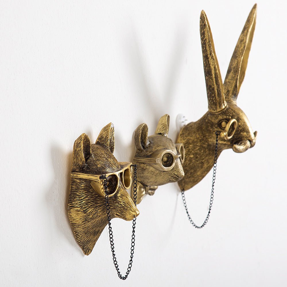 Pendentif Animalier Luxe en Bronze Antique pour Décoration Murale - KadooKadooOursCJJT150915001AZMykadoo.shopPendentif