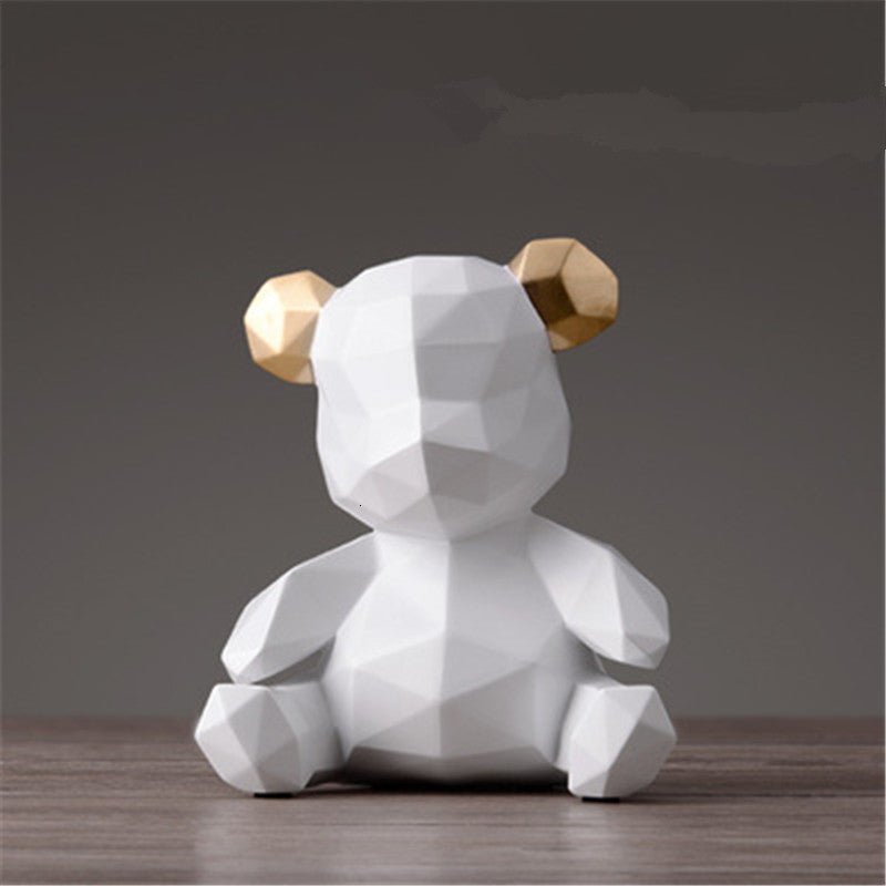 Sculpture Contemporaine Ours Origami – Élégance et Chic pour Votre Intérieur - KadooKadooBlancCJJJJTJT07478 - WhiteMykadoo.shopSculpture