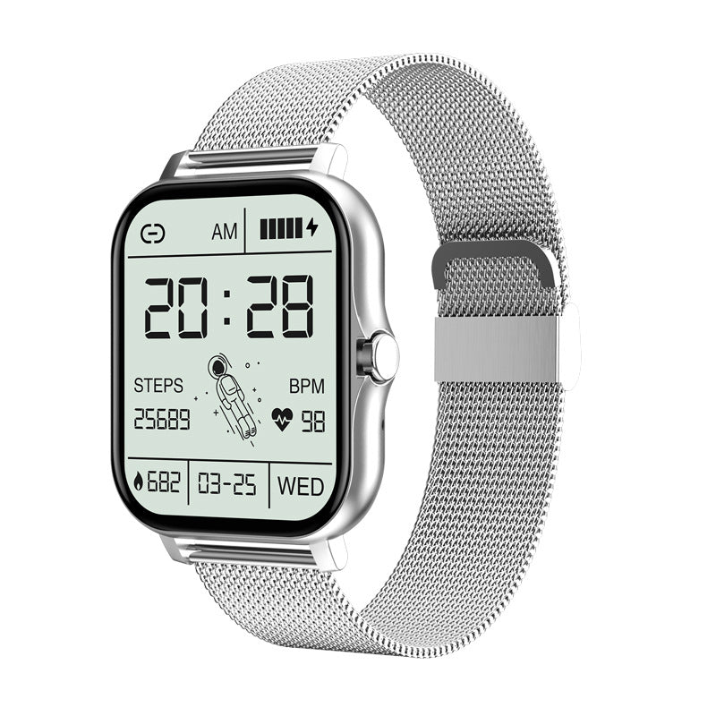 Smartwatch Style Élégant Fonctionnalités Avancées - KadooKadooMaille argentéCJSZ141033312LOMykadoo.shopMontre