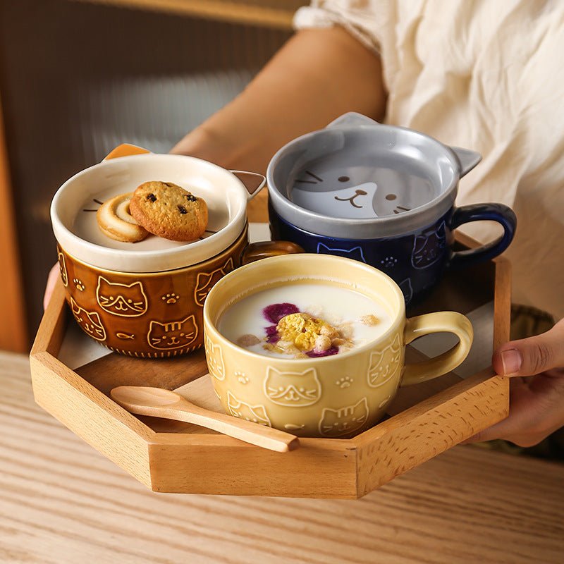 Tasse en Céramique Japonaise – Élégance et Fun au Quotidien - KadooKadooGrisCJJT134677603CXMykadoo.shopTasse
