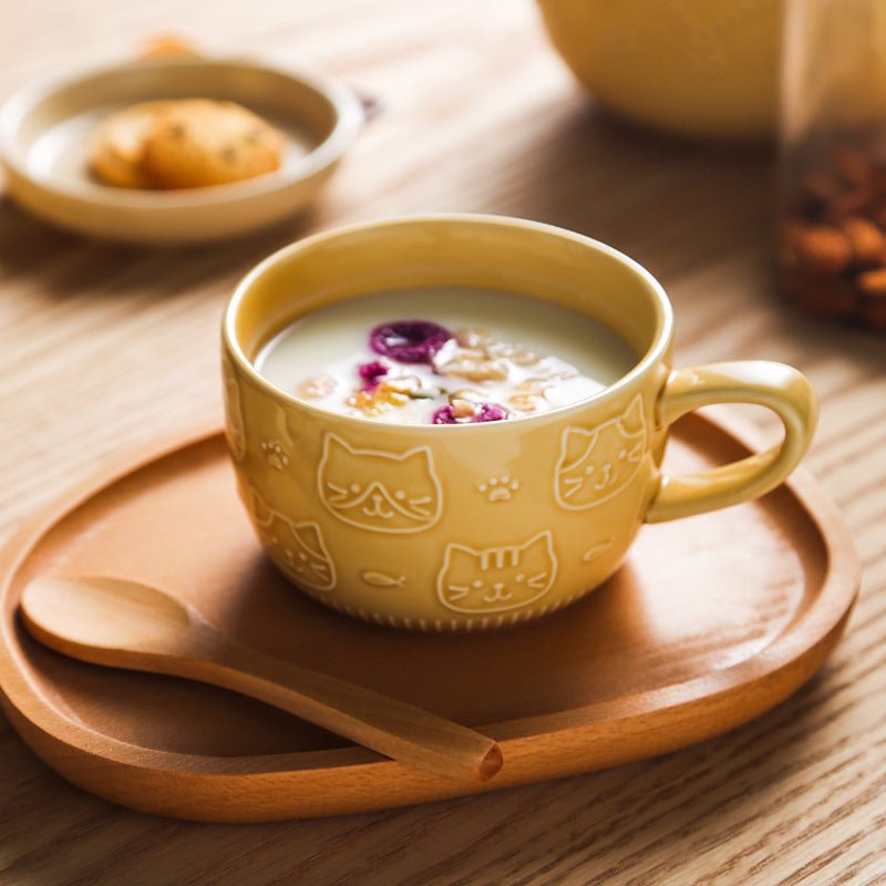 Tasse en Céramique Japonaise – Élégance et Fun au Quotidien - KadooKadooGrisCJJT134677603CXMykadoo.shopTasse